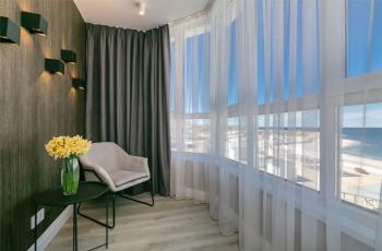 Апартаменты двухкомнатные Luxe (Панорамный вид на море)