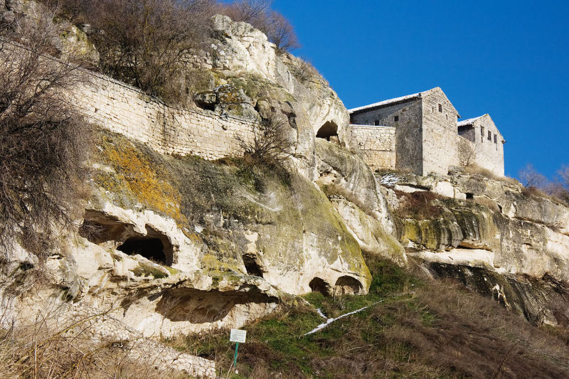 Чуфут Кале Пещерный Город Фото