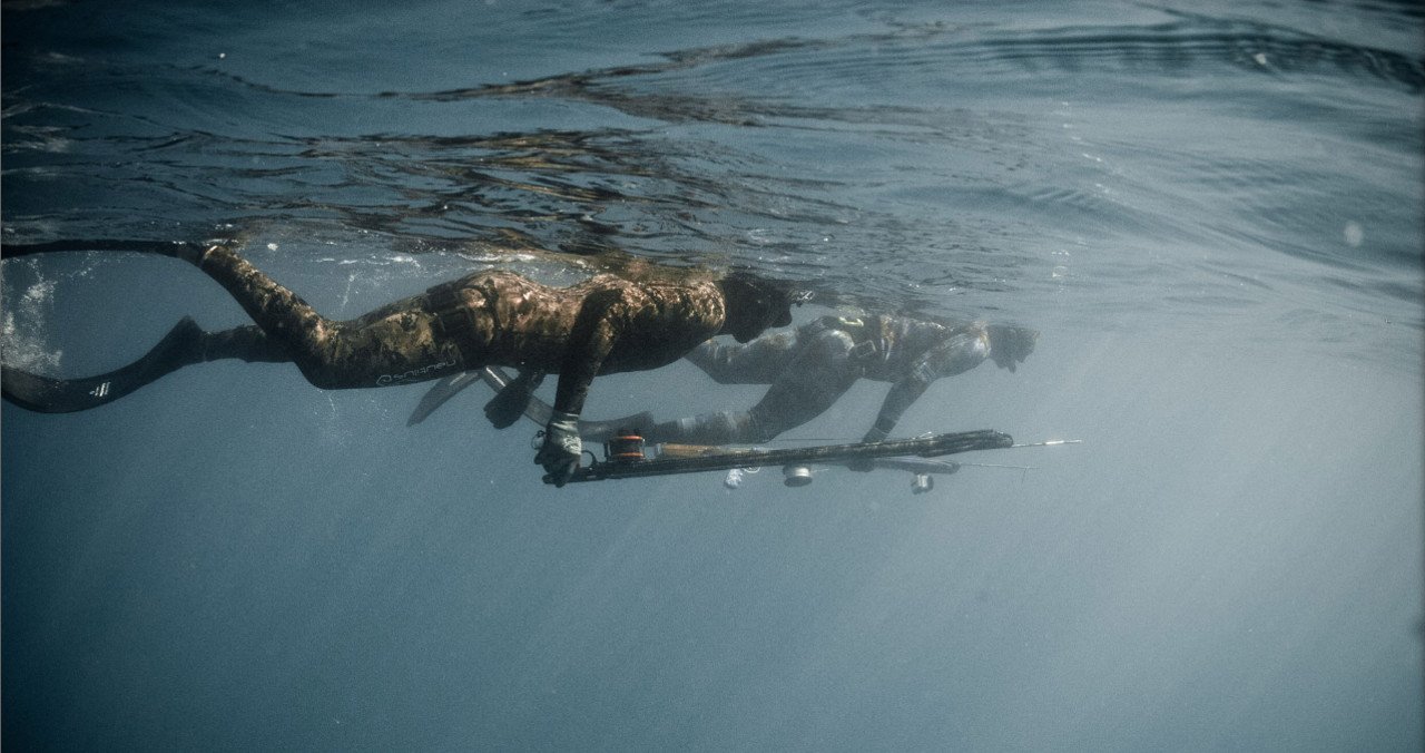 Подводная охота в Крыму